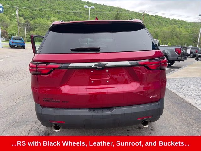 2023 Radiant Red Chevrolet Traverse RS AWD SUV