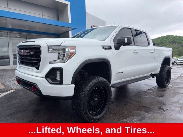 2021 Summit White GMC Sierra 1500 AT4 4X4 Truck