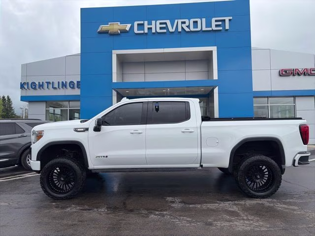 2021 Summit White GMC Sierra 1500 AT4 4X4 Truck
