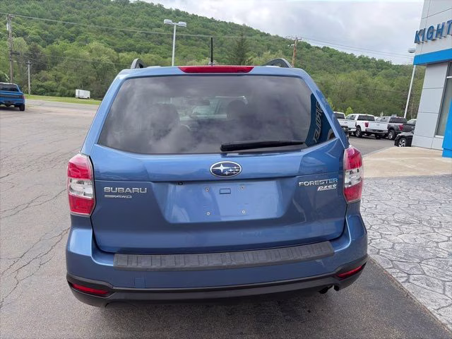 2015 Quartz Blue Subaru Forester 2.5i Premium AWD SUV