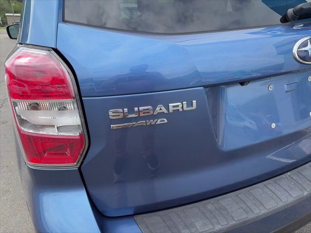 2015 Quartz Blue Subaru Forester 2.5i Premium AWD SUV