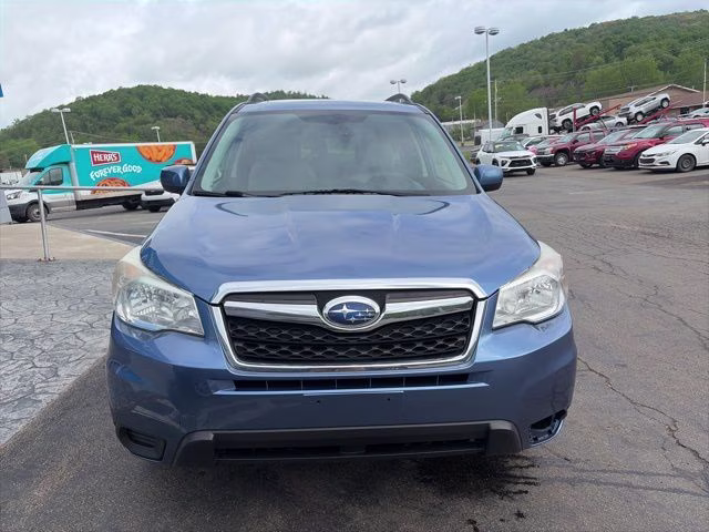 2015 Quartz Blue Subaru Forester 2.5i Premium AWD SUV