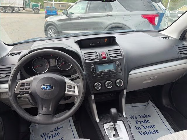 2015 Quartz Blue Subaru Forester 2.5i Premium AWD SUV