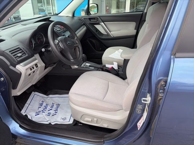 2015 Quartz Blue Subaru Forester 2.5i Premium AWD SUV