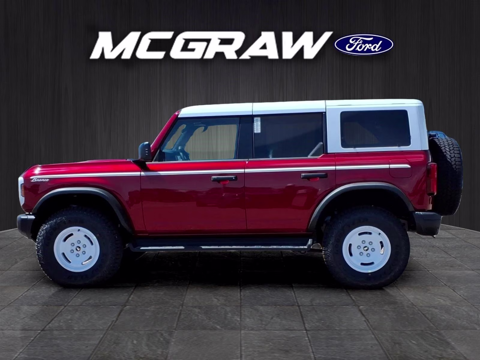 2026 Ruby Red Metallic Ford Bronco Heritage Edition 4X4 SUV