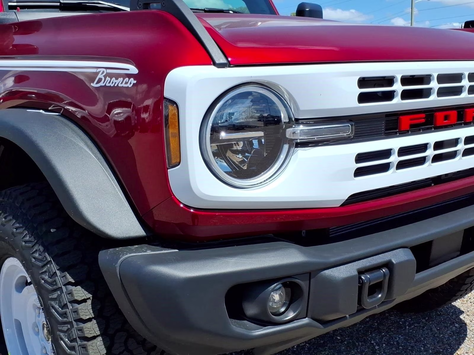 2026 Ruby Red Metallic Ford Bronco Heritage Edition 4X4 SUV
