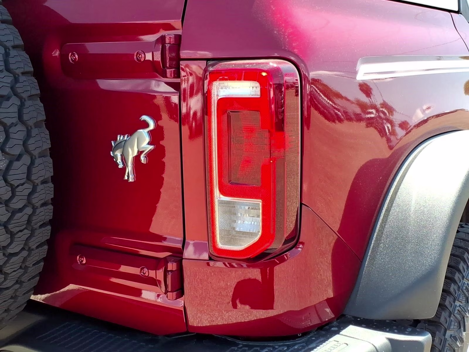 2026 Ruby Red Metallic Ford Bronco Heritage Edition 4X4 SUV