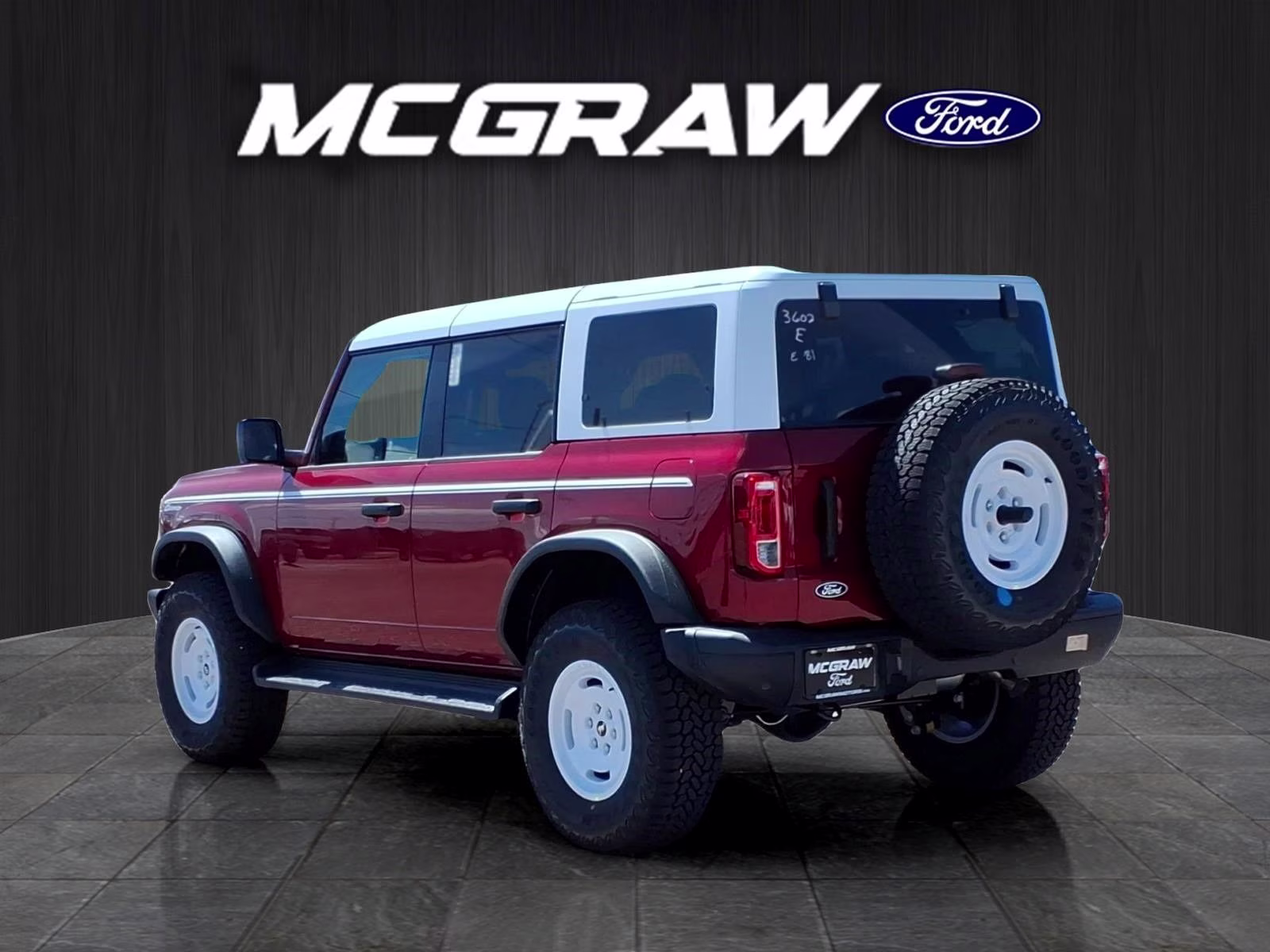 2026 Ruby Red Metallic Ford Bronco Heritage Edition 4X4 SUV