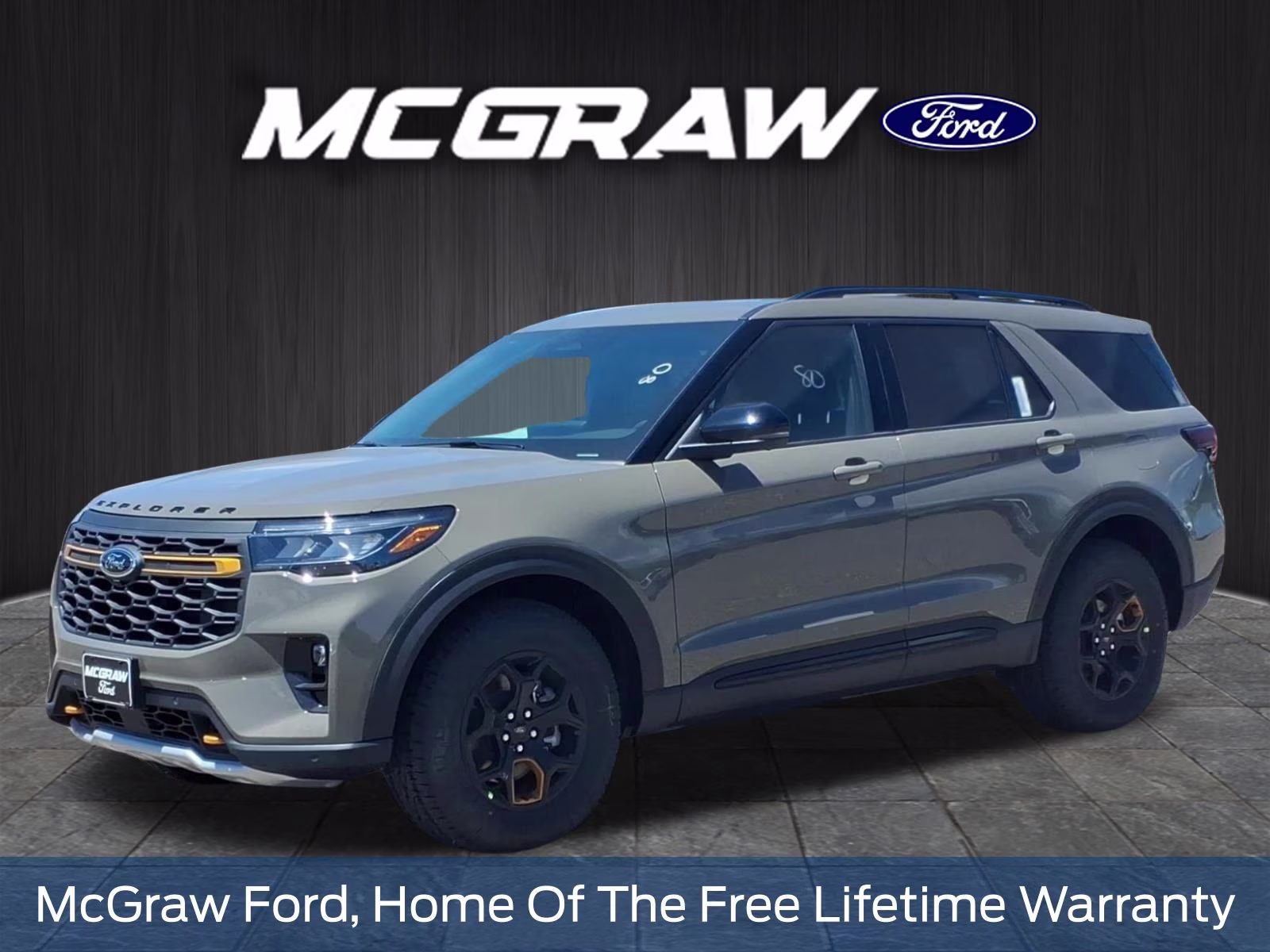 2026 Gray Ford Explorer Tremor 4X4 SUV
