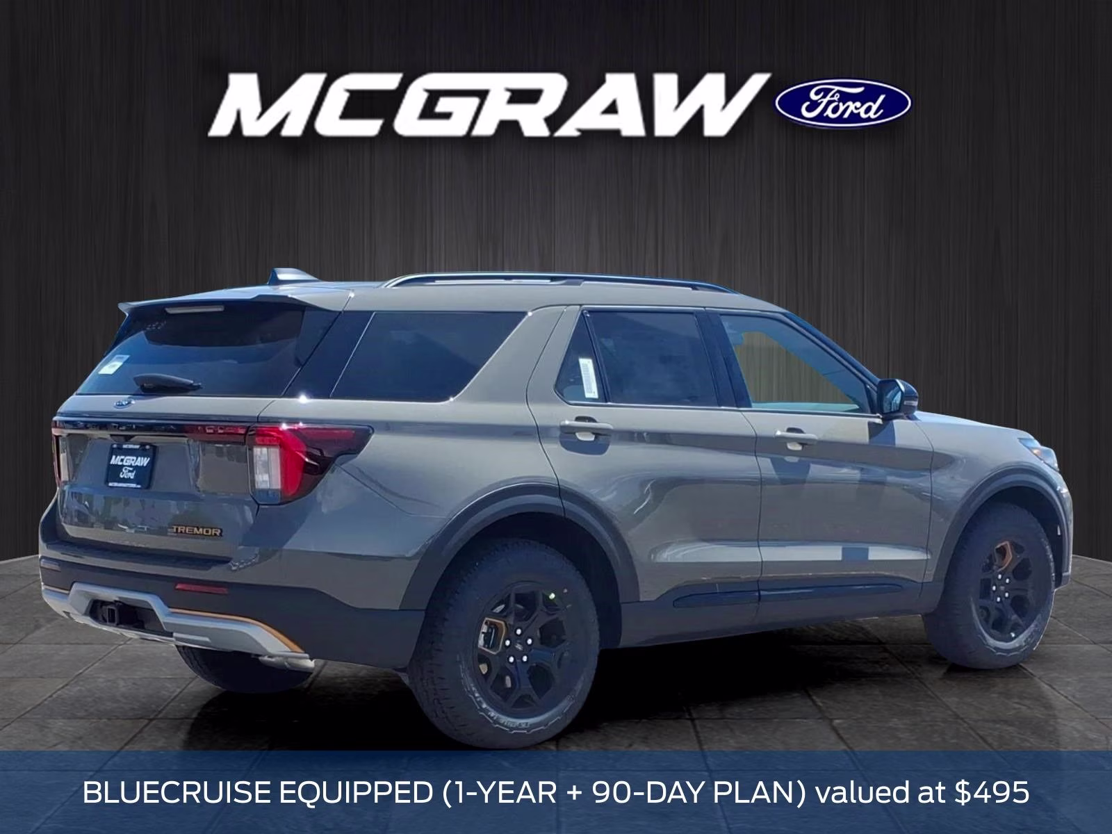 2026 Gray Ford Explorer Tremor 4X4 SUV