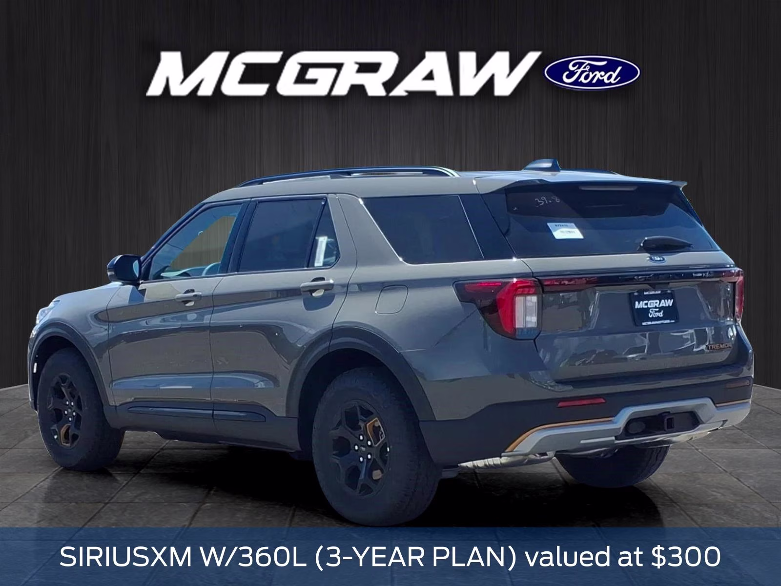 2026 Gray Ford Explorer Tremor 4X4 SUV