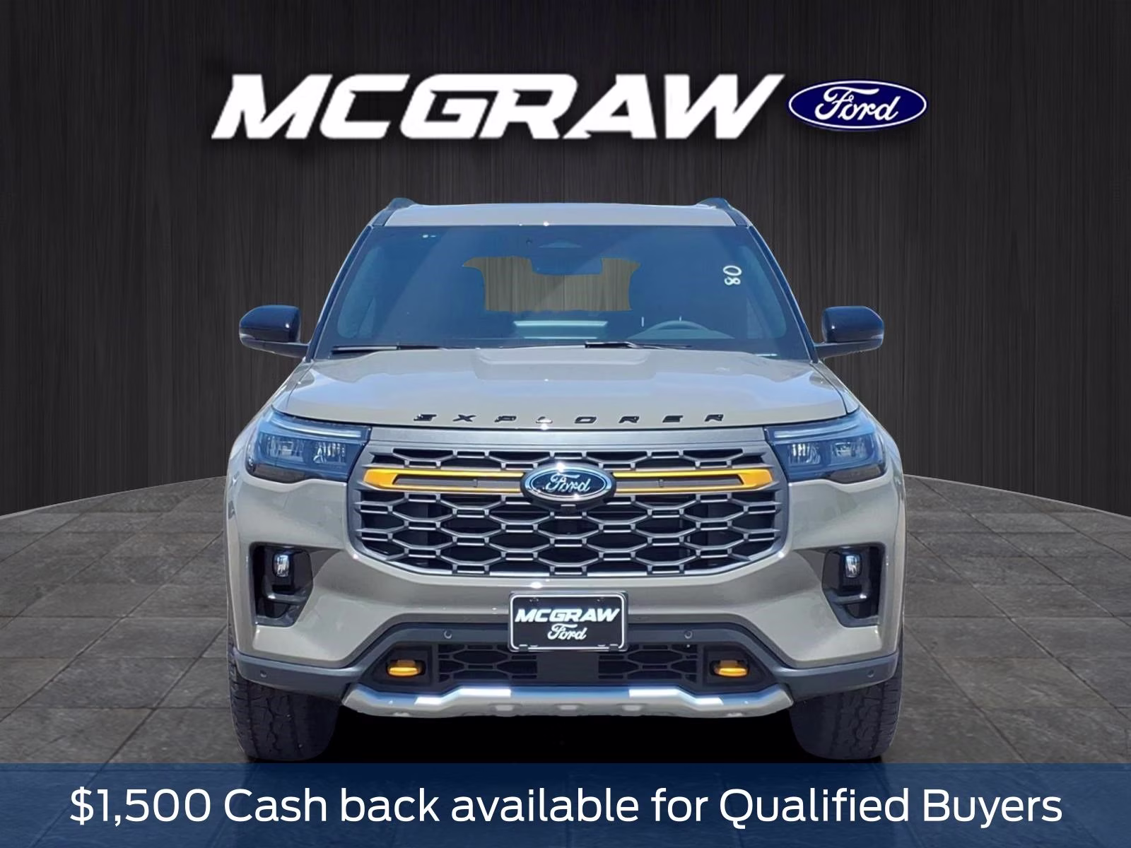 2026 Gray Ford Explorer Tremor 4X4 SUV