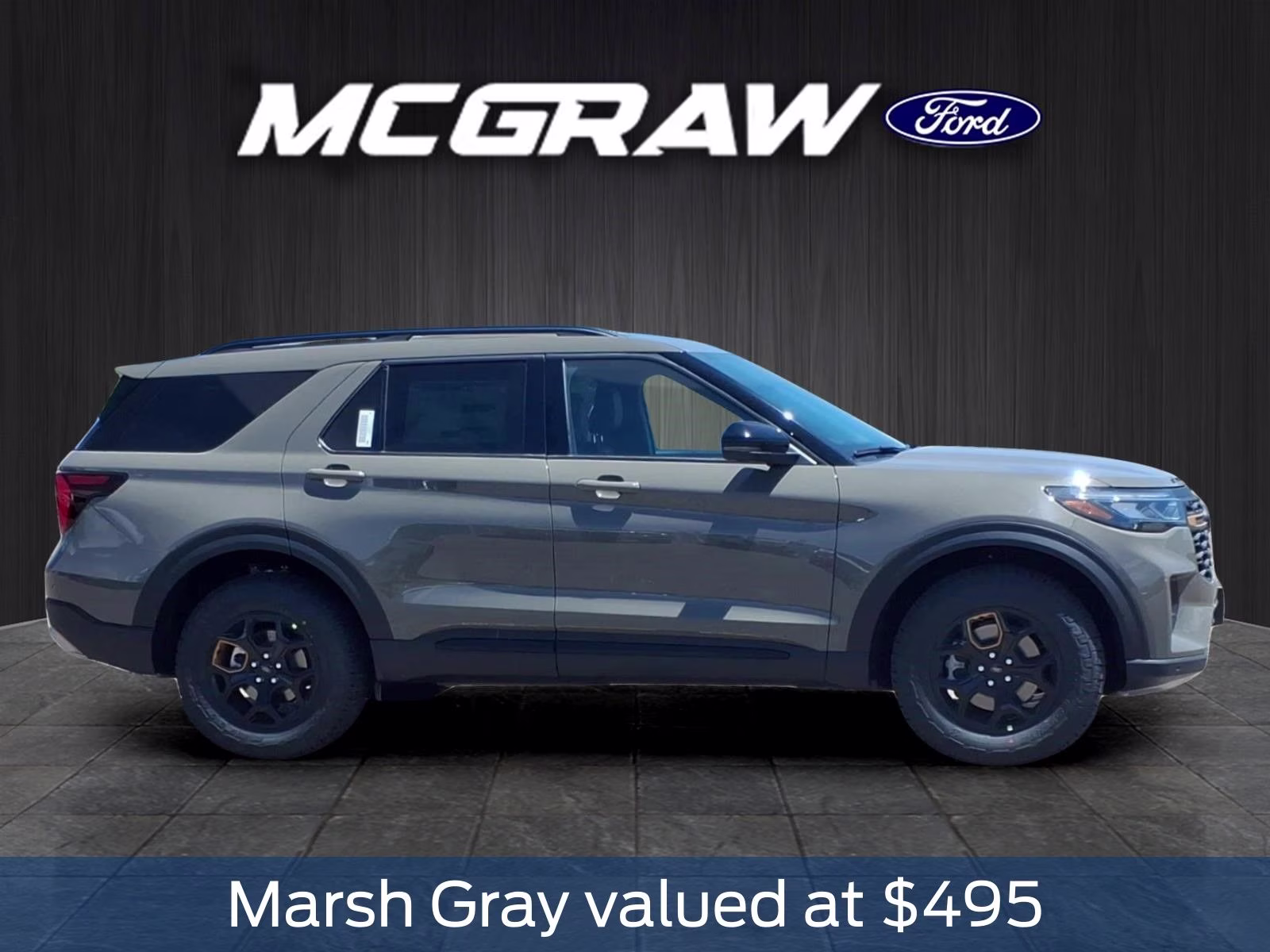 2026 Gray Ford Explorer Tremor 4X4 SUV