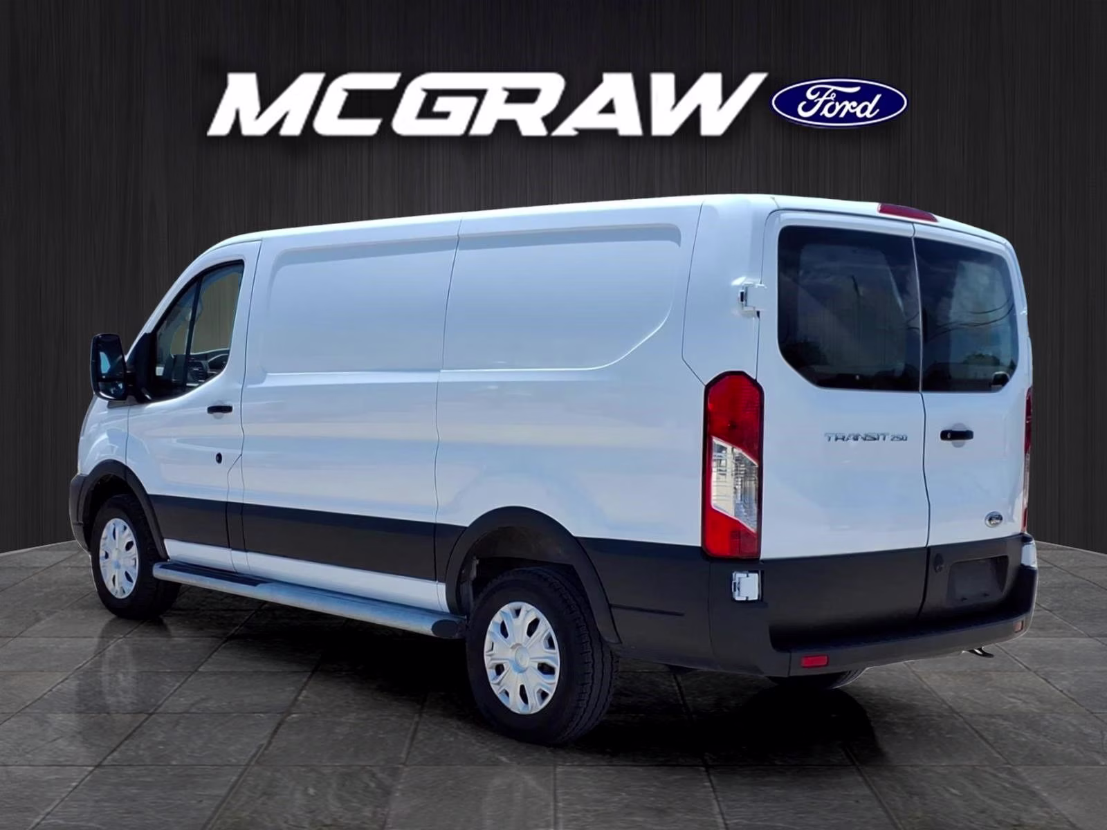 2025 Oxford White Ford Transit-250 Base RWD Van