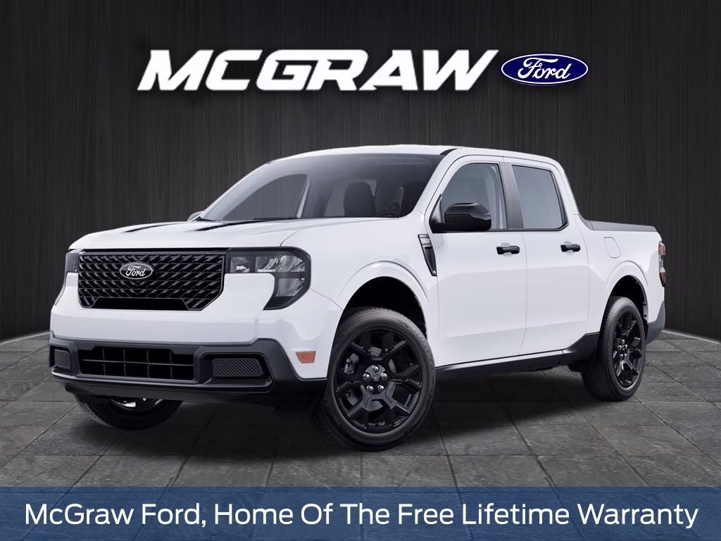 2025 Oxford White Ford Maverick XLT AWD Truck