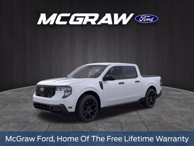 2025 Oxford White Ford Maverick XLT AWD Truck