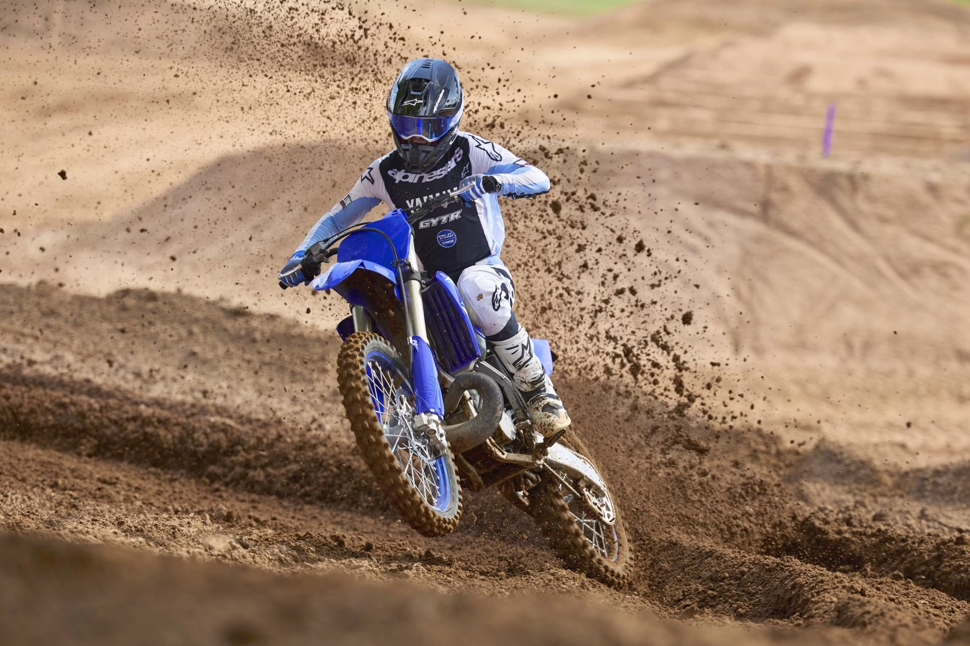 2026 White Yamaha YZ250 Motorcycle