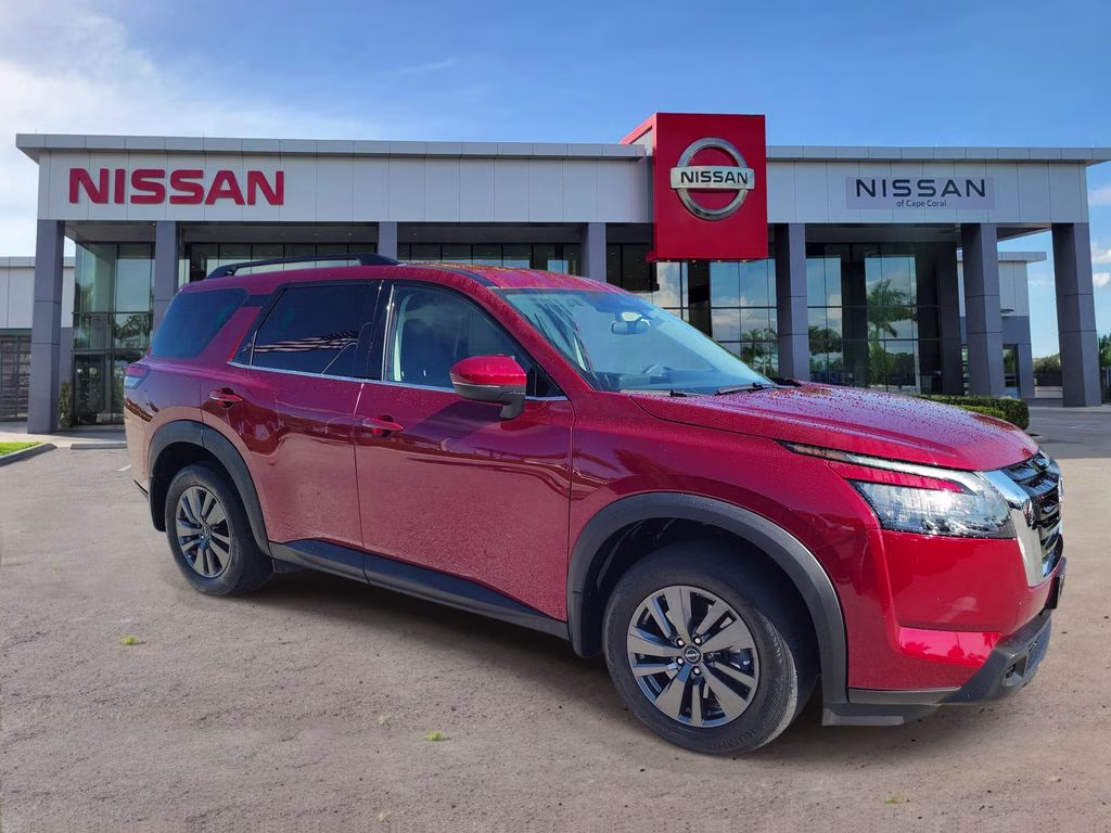 2024 Scarlet Ember Nissan Pathfinder SV 4X4 SUV