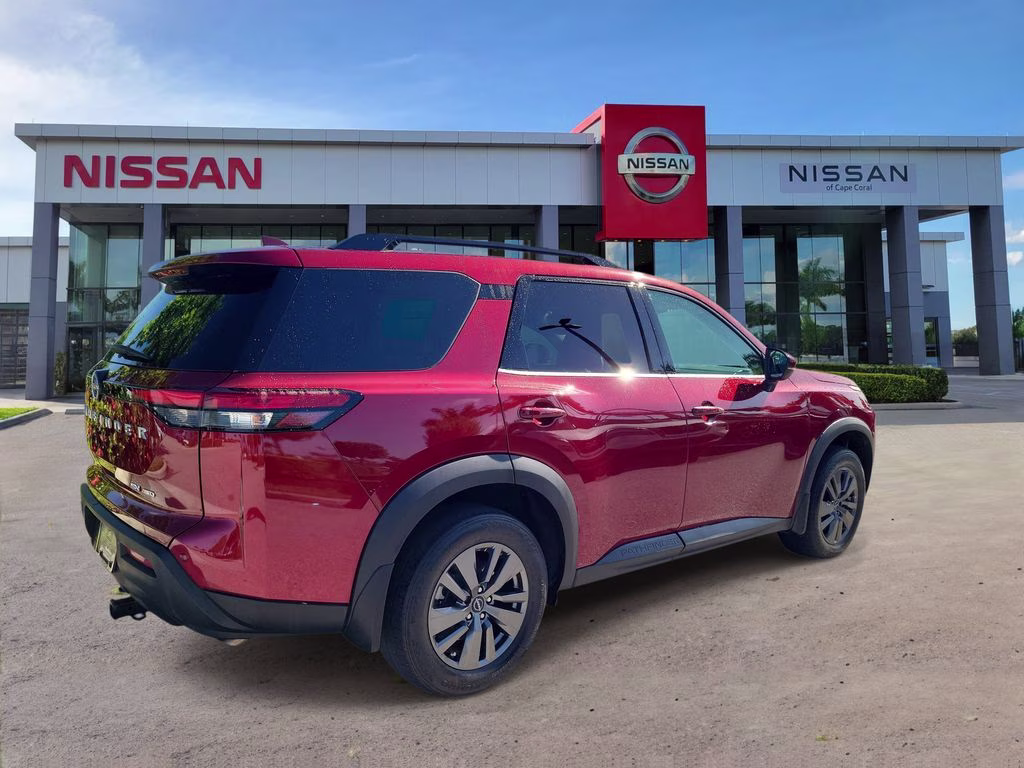2024 Scarlet Ember Nissan Pathfinder SV 4X4 SUV