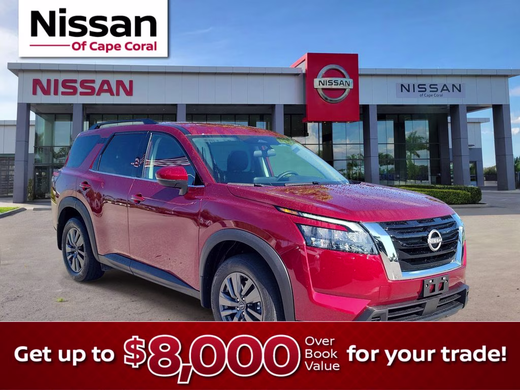 2024 Scarlet Ember Nissan Pathfinder SV 4X4 SUV