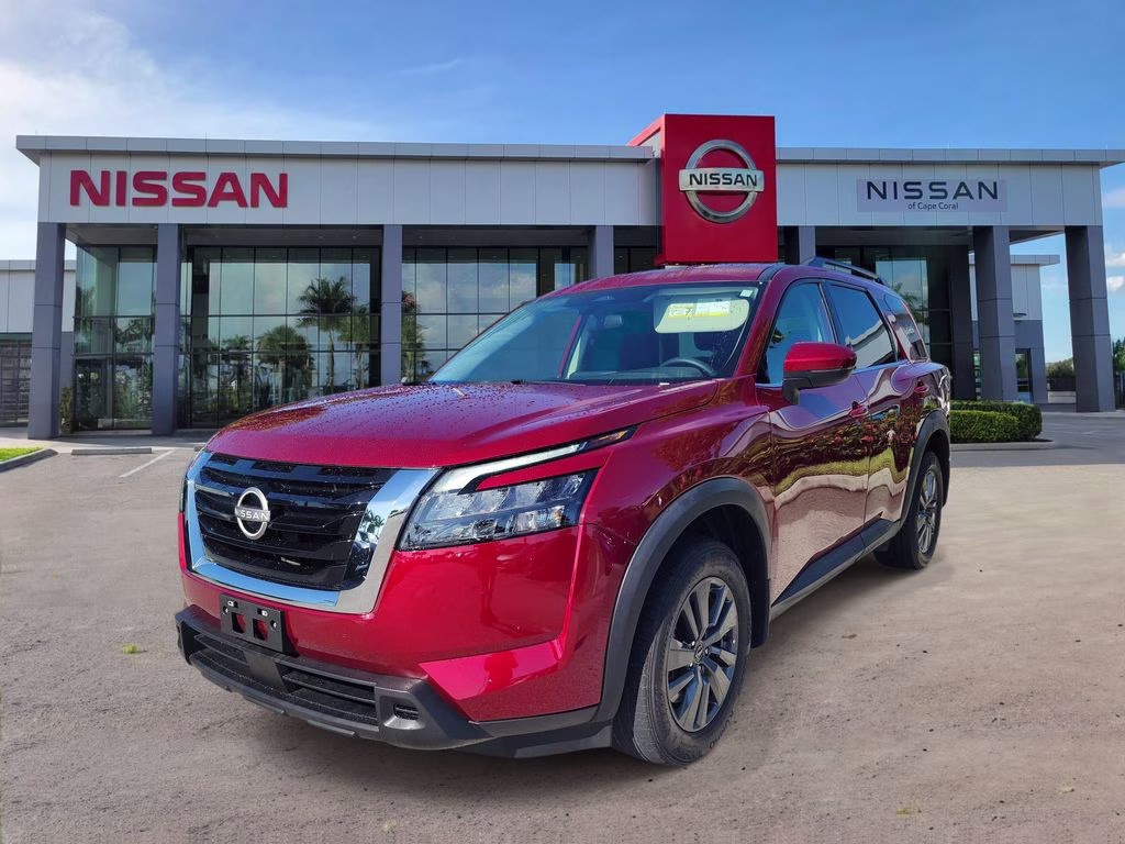 2024 Scarlet Ember Nissan Pathfinder SV 4X4 SUV
