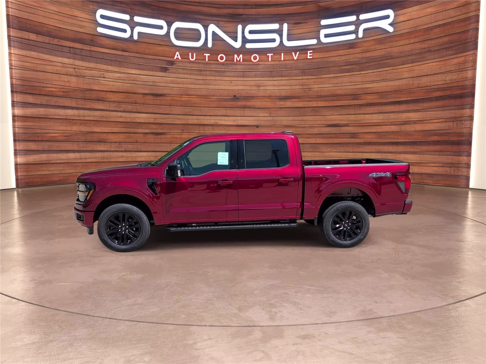 2026 Ruby Red Metallic Tinted Clearcoat Ford F-150 XLT 4X4 Truck