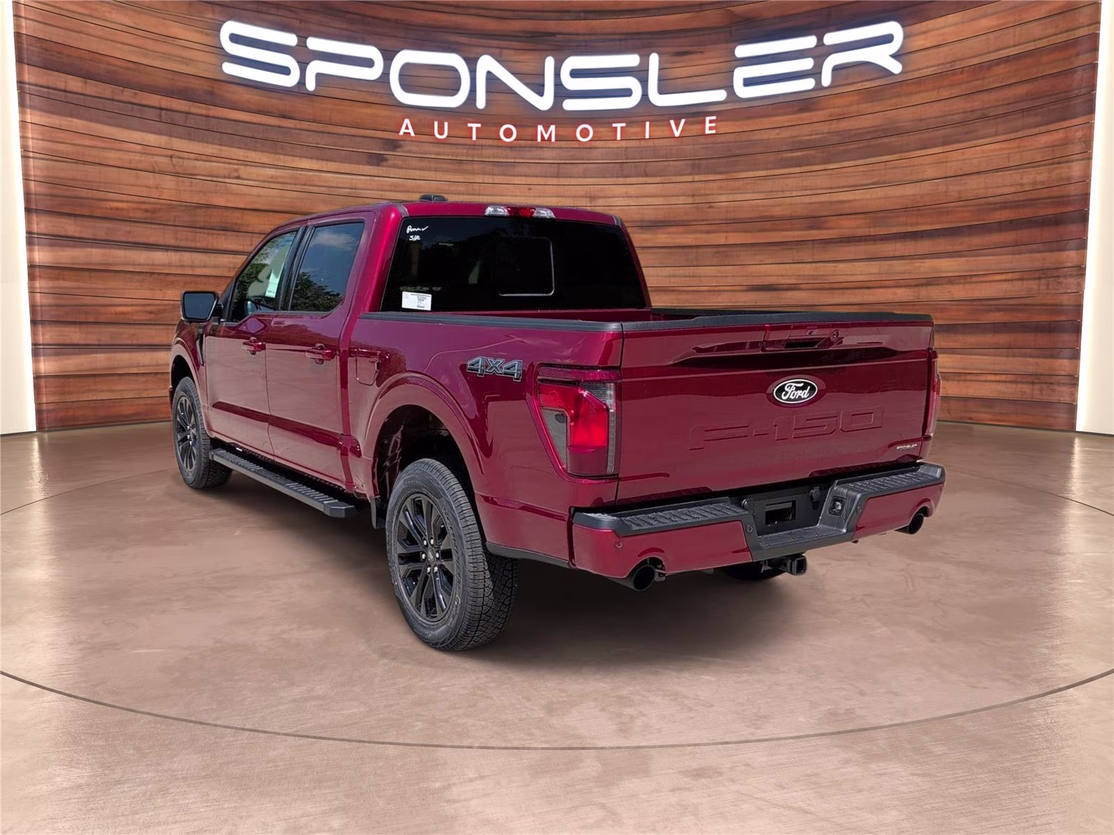 2026 Ruby Red Metallic Tinted Clearcoat Ford F-150 XLT 4X4 Truck