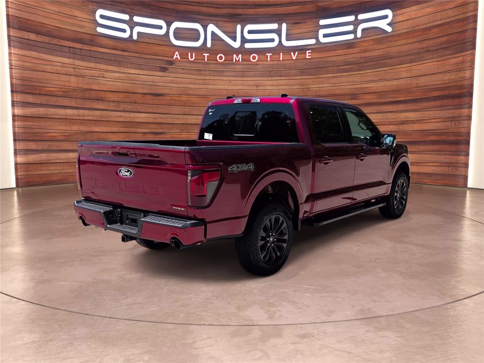 2026 Ruby Red Metallic Tinted Clearcoat Ford F-150 XLT 4X4 Truck