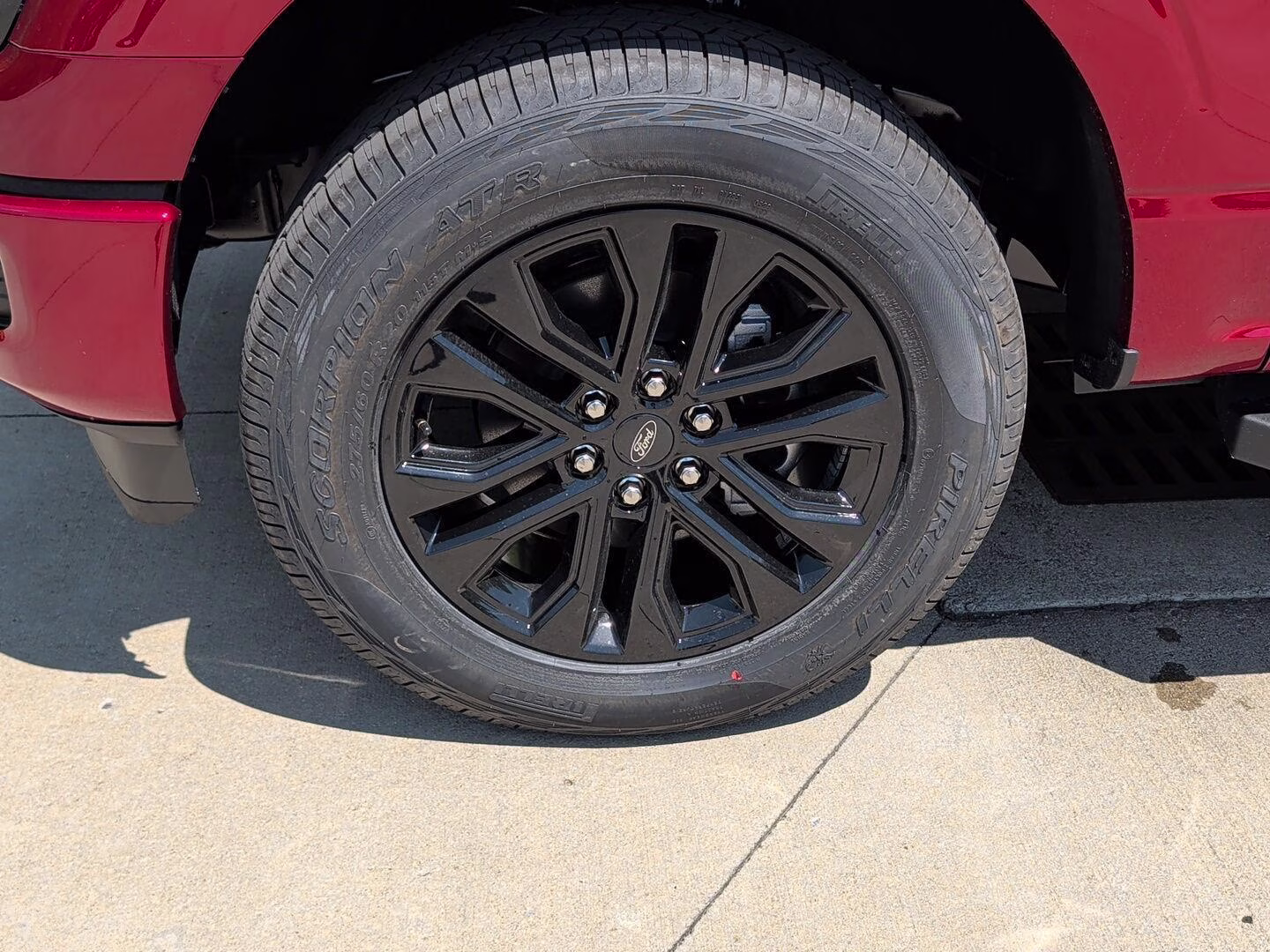 2026 Ruby Red Metallic Tinted Clearcoat Ford F-150 XLT 4X4 Truck