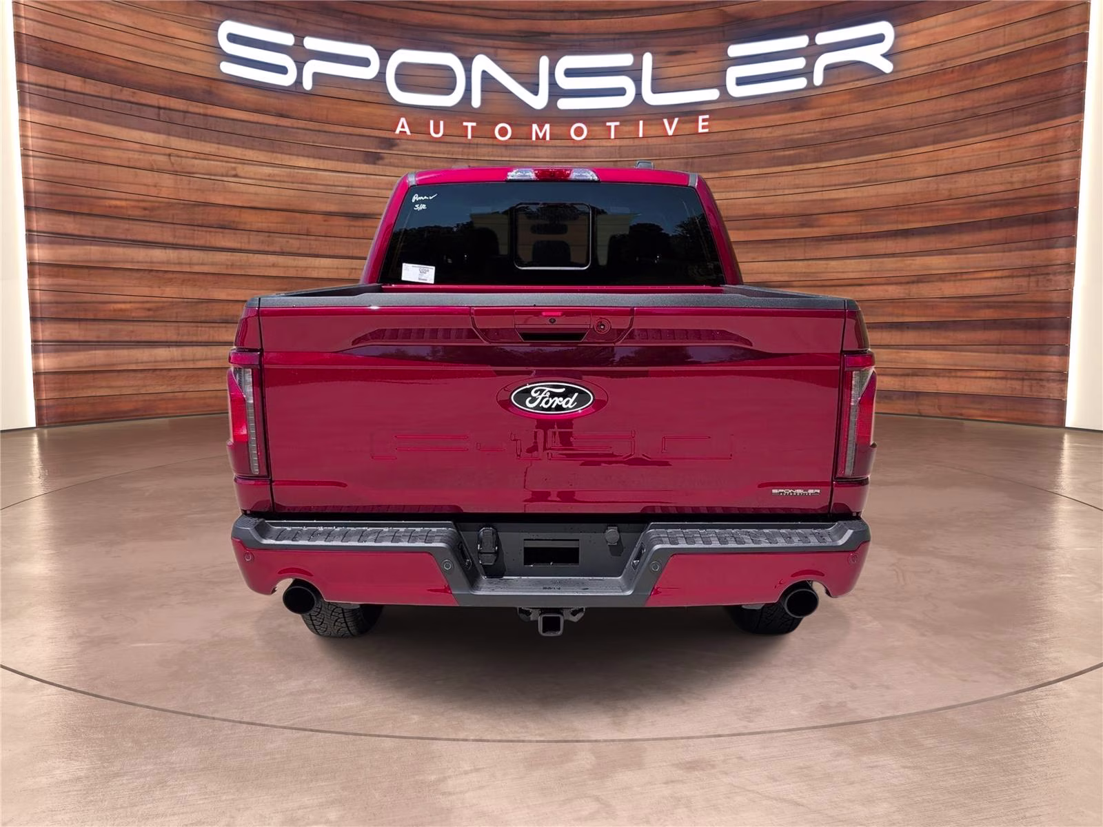 2026 Ruby Red Metallic Tinted Clearcoat Ford F-150 XLT 4X4 Truck