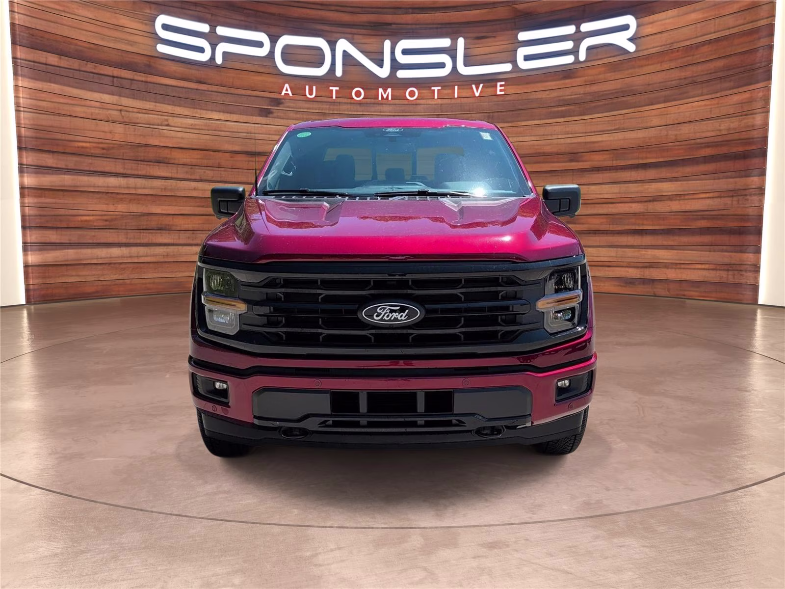 2026 Ruby Red Metallic Tinted Clearcoat Ford F-150 XLT 4X4 Truck
