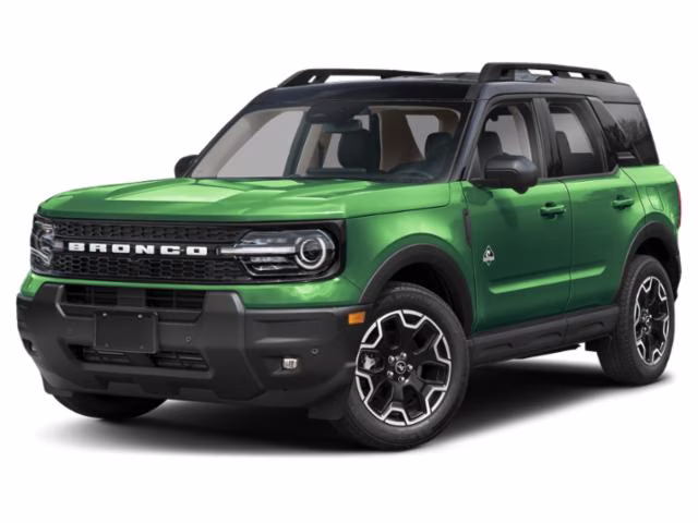 2025 ERUPTION GREEN ME Ford Bronco Sport OUTER BANKS 4X4 OUTER BANKS 4X4