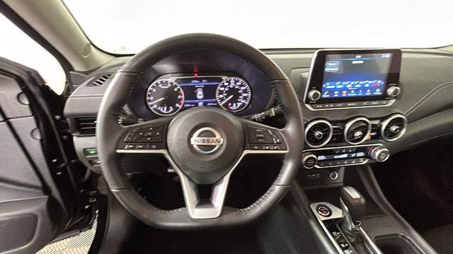 2023 Super Black Nissan Sentra SV FWD Sedan