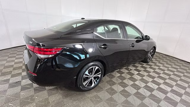2023 Super Black Nissan Sentra SV FWD Sedan