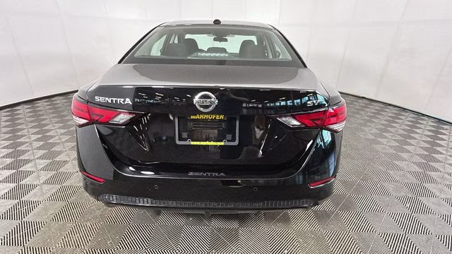 2023 Super Black Nissan Sentra SV FWD Sedan