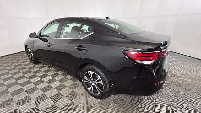 2023 Super Black Nissan Sentra SV FWD Sedan