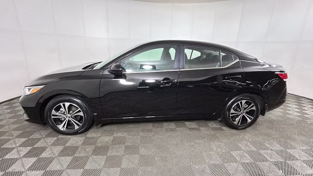 2023 Super Black Nissan Sentra SV FWD Sedan