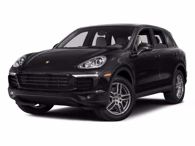 2016 Black Porsche Cayenne Base AWD SUV