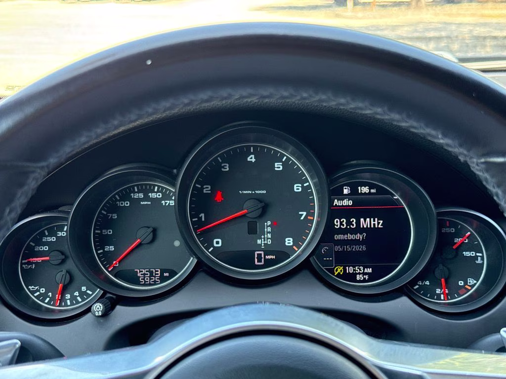 2016 Black Porsche Cayenne Base AWD SUV