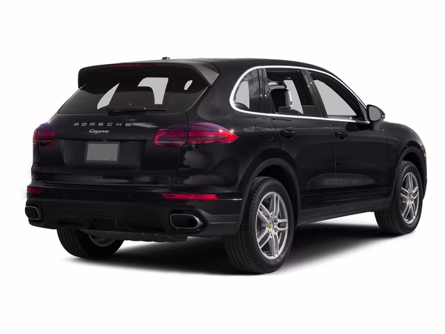 2016 Black Porsche Cayenne Base AWD SUV