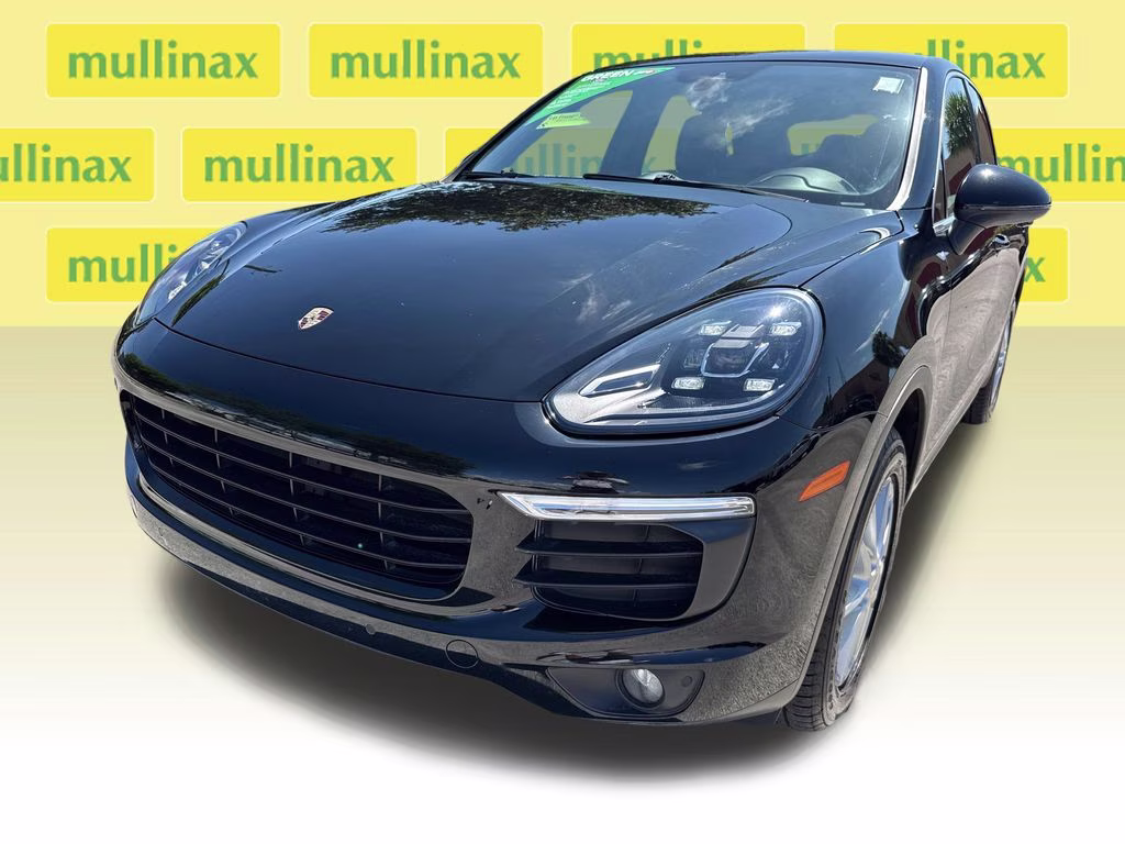 2016 Black Porsche Cayenne Base AWD SUV