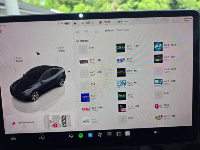 2024 Stealth Gray Tesla Model Y Long Range AWD SUV