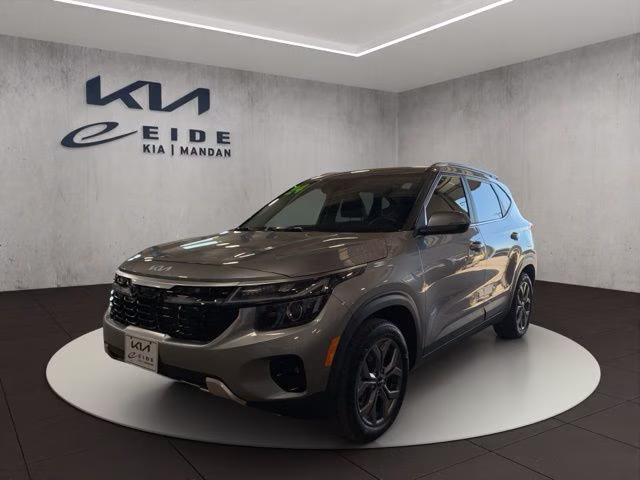 2024 Steel Gray Kia Seltos S AWD SUV