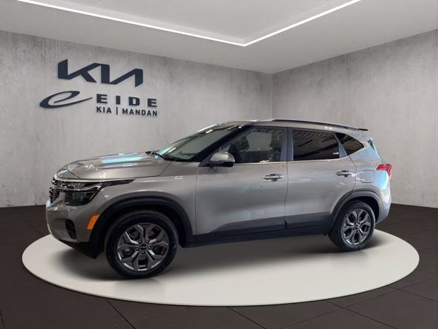 2024 Steel Gray Kia Seltos S AWD SUV