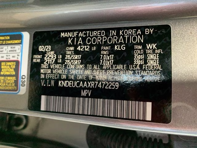 2024 Steel Gray Kia Seltos S AWD SUV