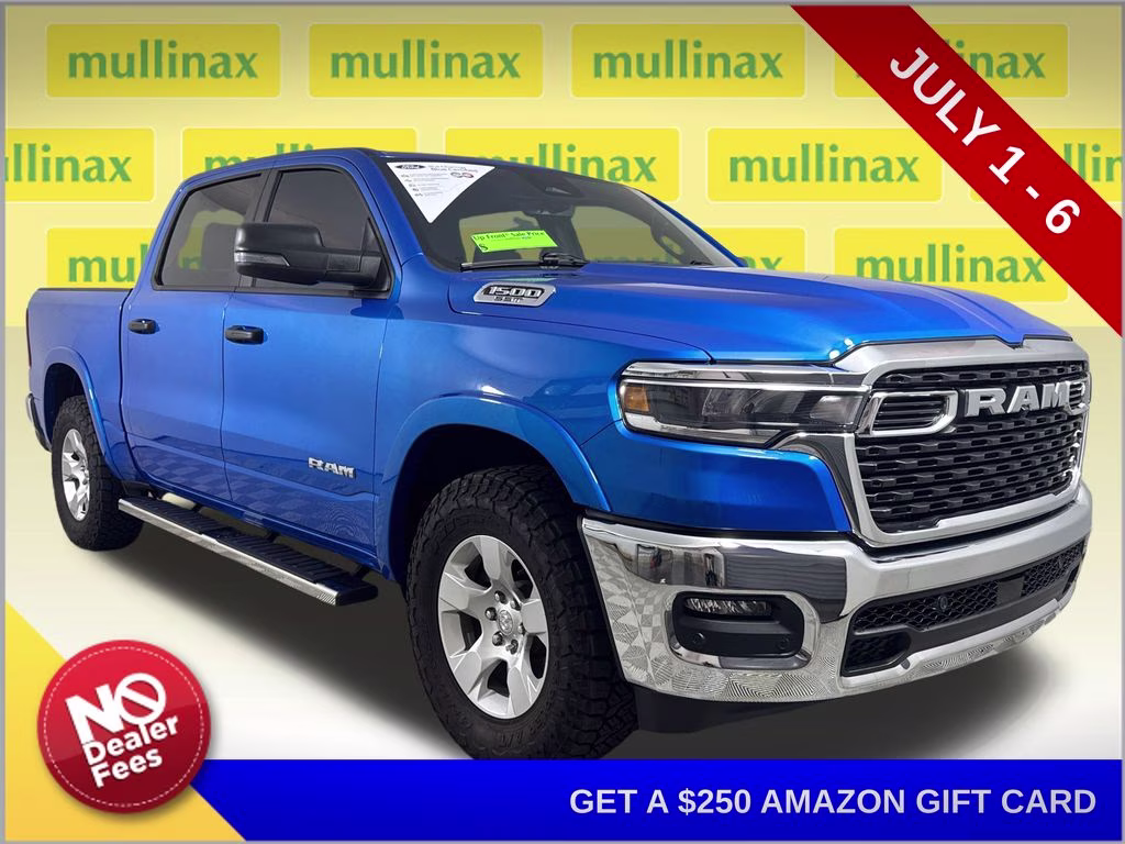 2025 Hydro Blue Pearlcoat Ram 1500 Big Horn/Lone Star 4X4 Truck
