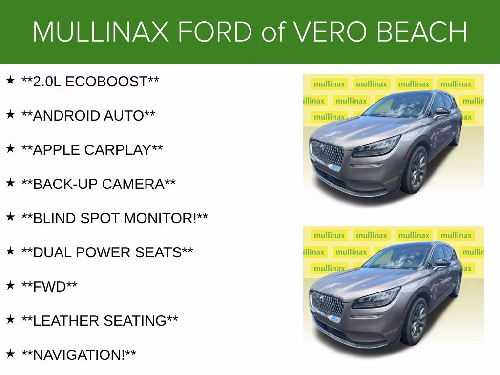 2021 Mocha Lincoln Corsair Standard FWD SUV