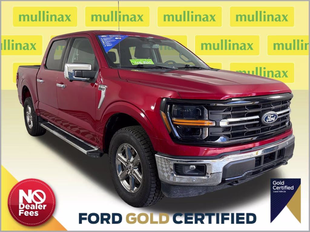 2024 Red Metallic Ford F-150 XLT 4X4 Truck