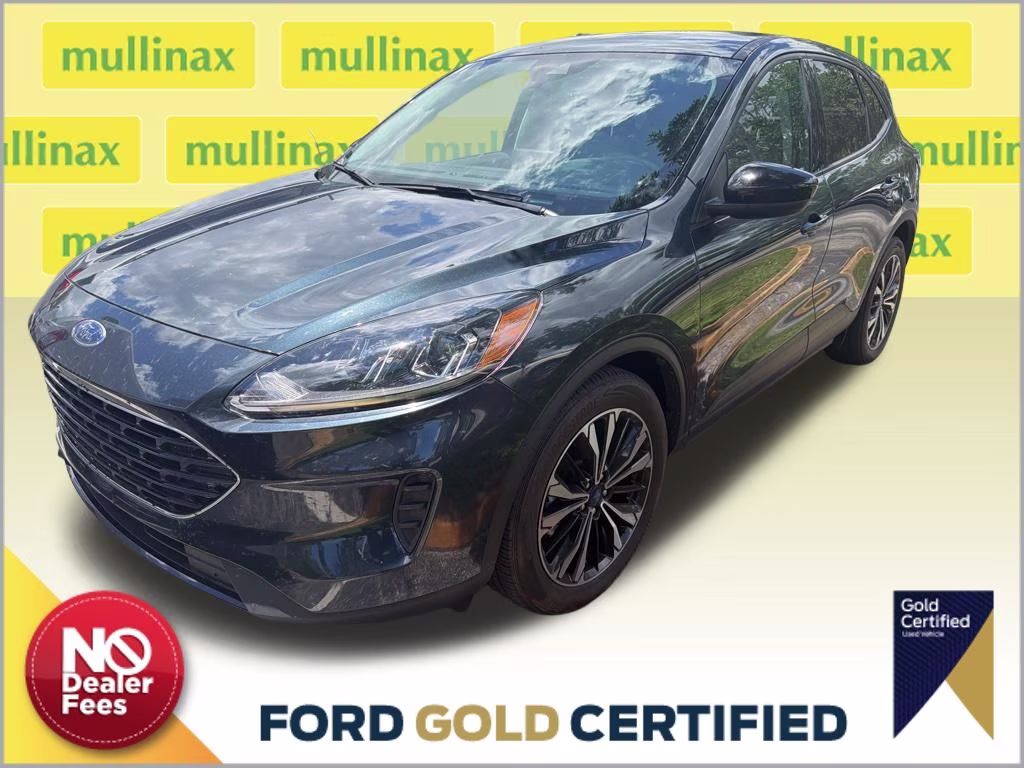 2022 Stone Blue Metallic Ford Escape SE FWD SUV