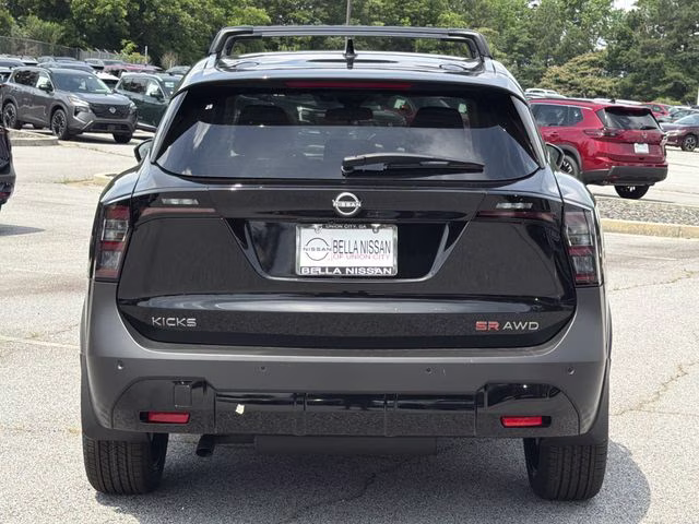 2026 Super Black Nissan Kicks SR AWD SUV